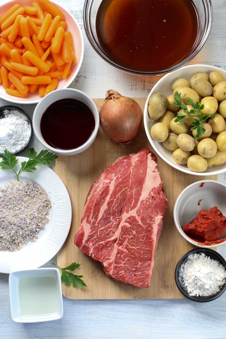 Ingredients for Lipton recipe secrets beef stew