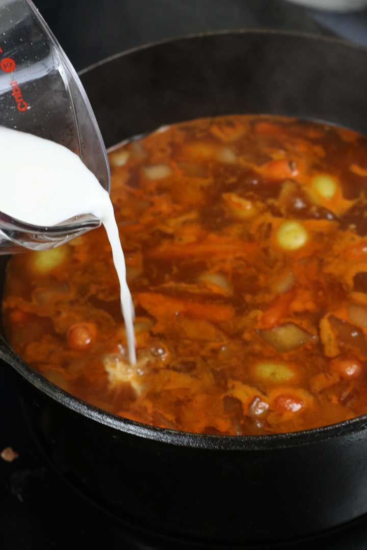 cornstarch slurry into stew