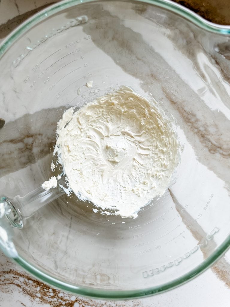 plant butter in an electric mixer