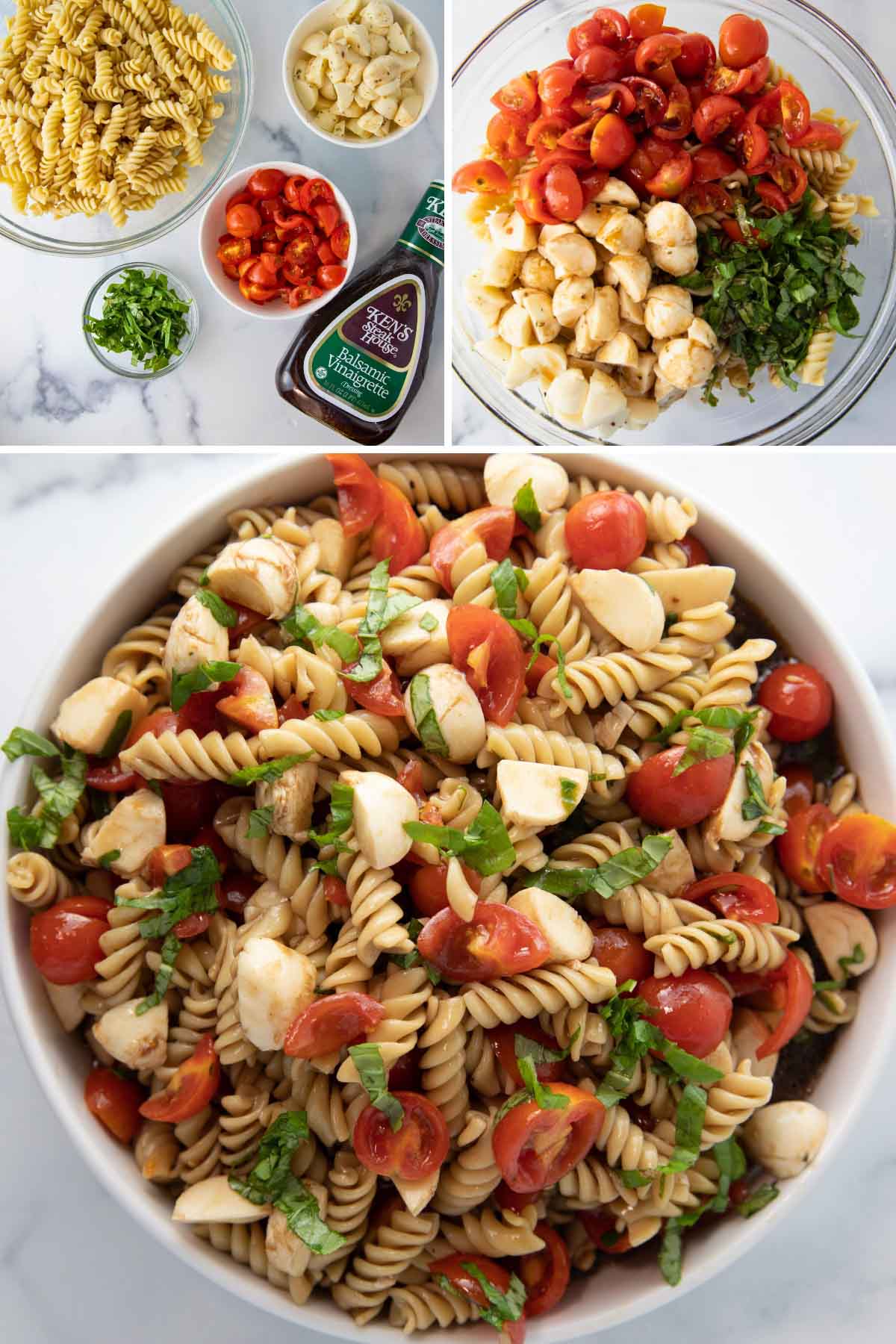 caprese pasta salad ingredients